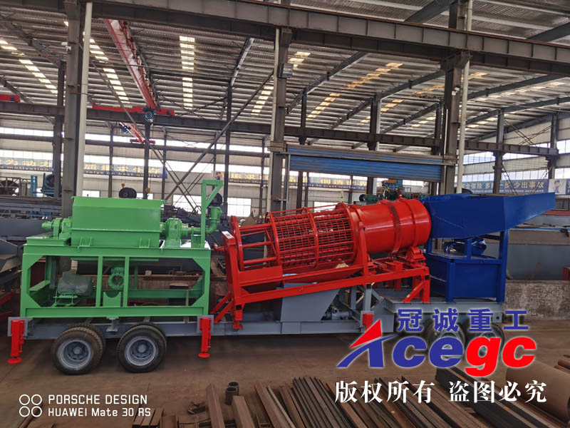 移動(dòng)式寶石選礦車(chē)